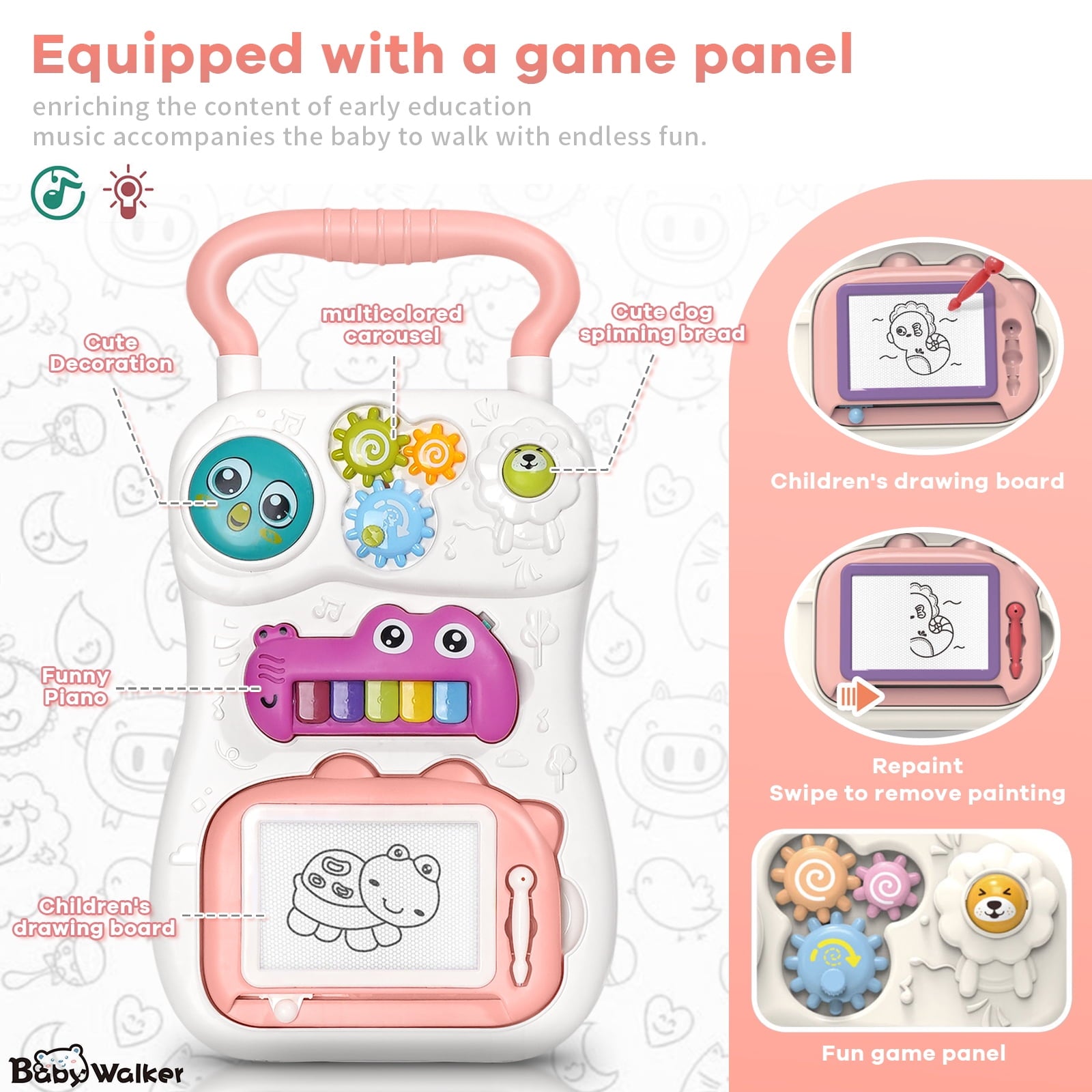Baby Activity Walker – created to encourage play, movement and early milestone discovery for growing little ones