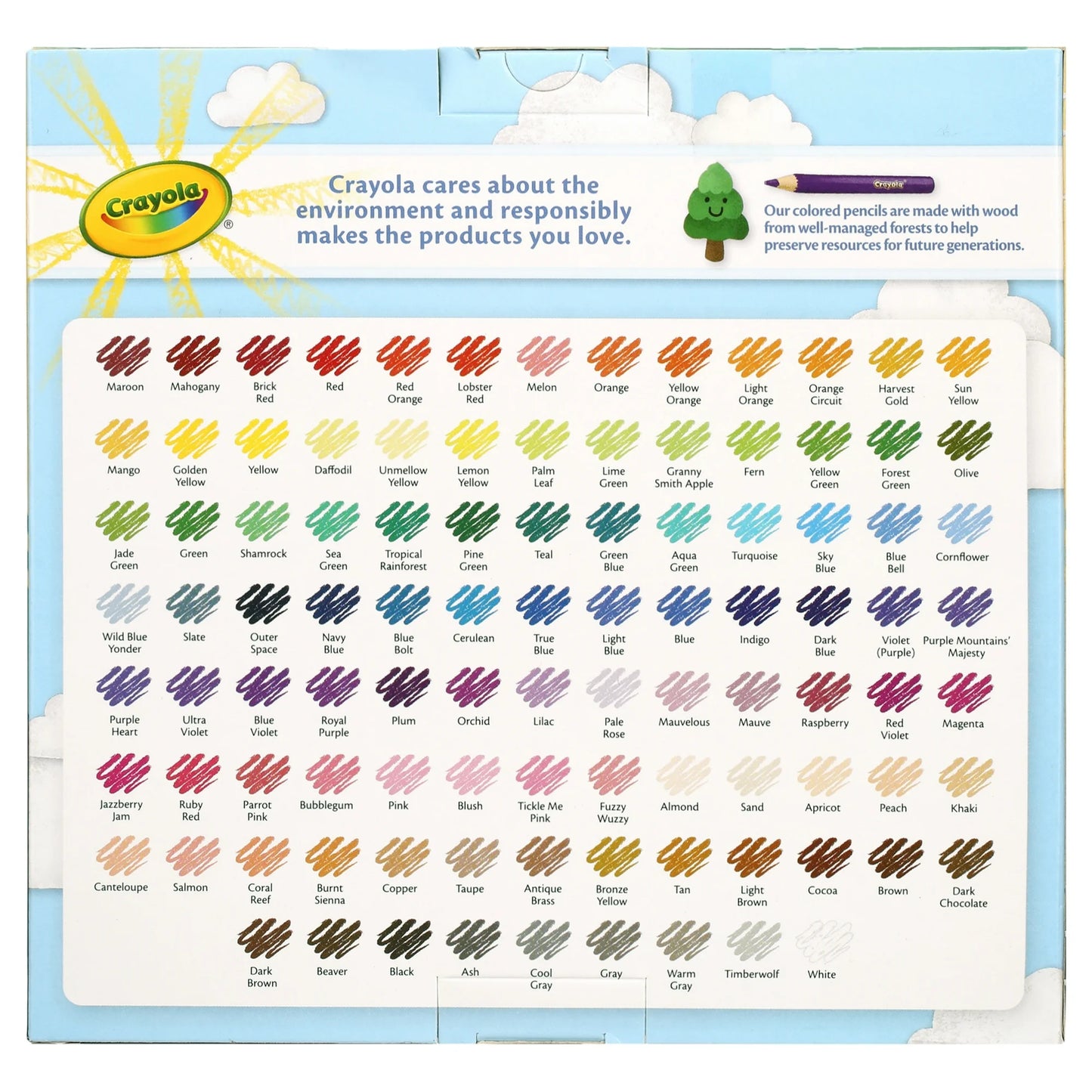 Crayola Colored Pencils, 100 Ct, School Supplies, Adult Coloring Pencils