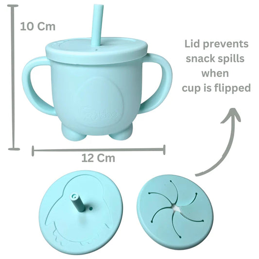 O'doe Cute Critter Silicone Weaning Set