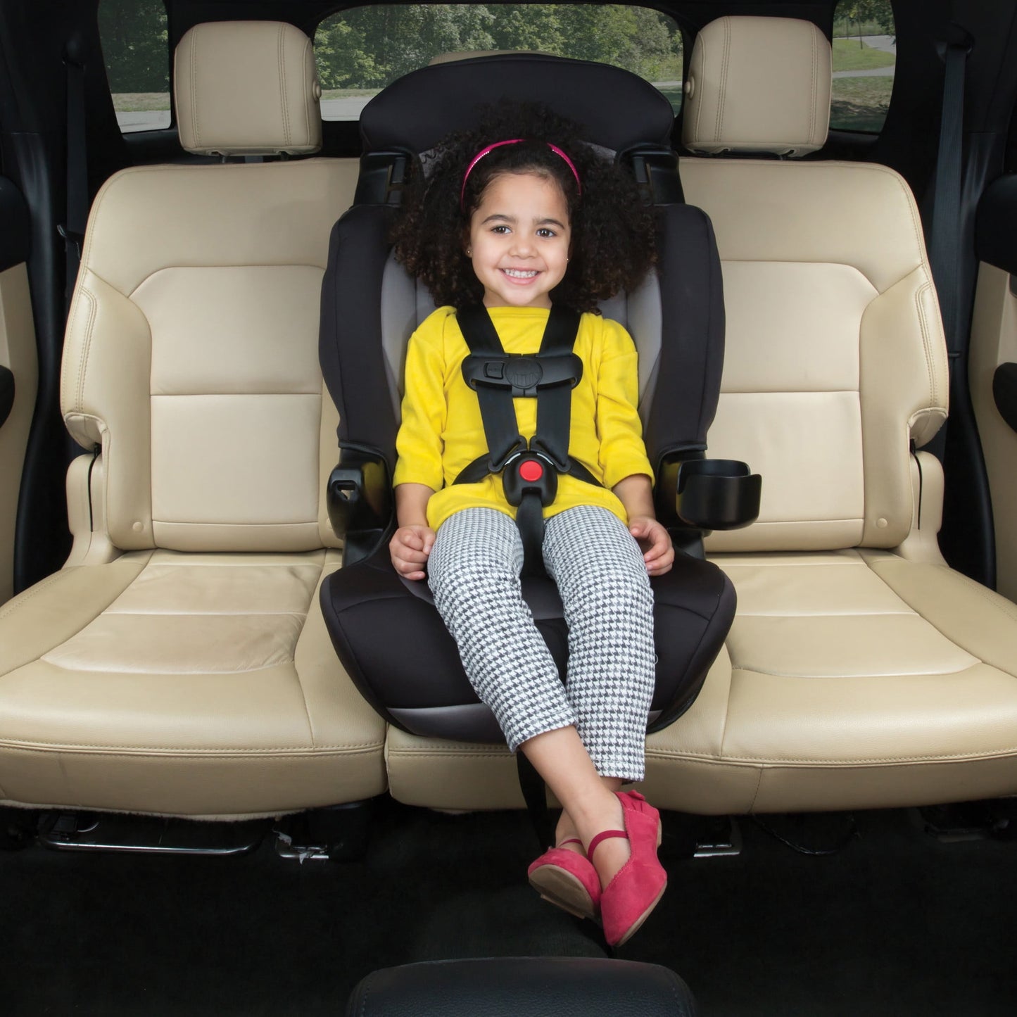 Cosco Kids Finale 2-in-1 Toddler Booster Car Seat, Fiberwave II, Unisex
