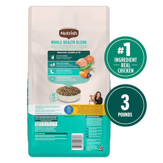 Pet dry cat food – wholesome nutrition for regular feeding to help support energy and overall health