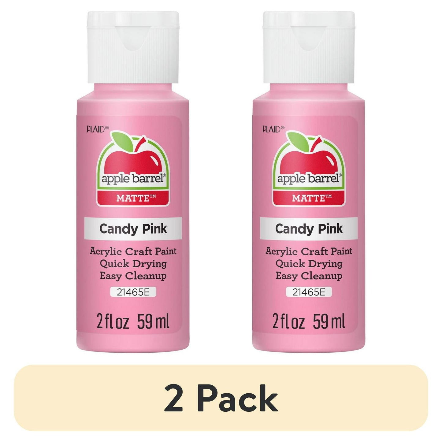 Apple Barrel Acrylic Craft Paint, Matte Finish, 2 fl oz