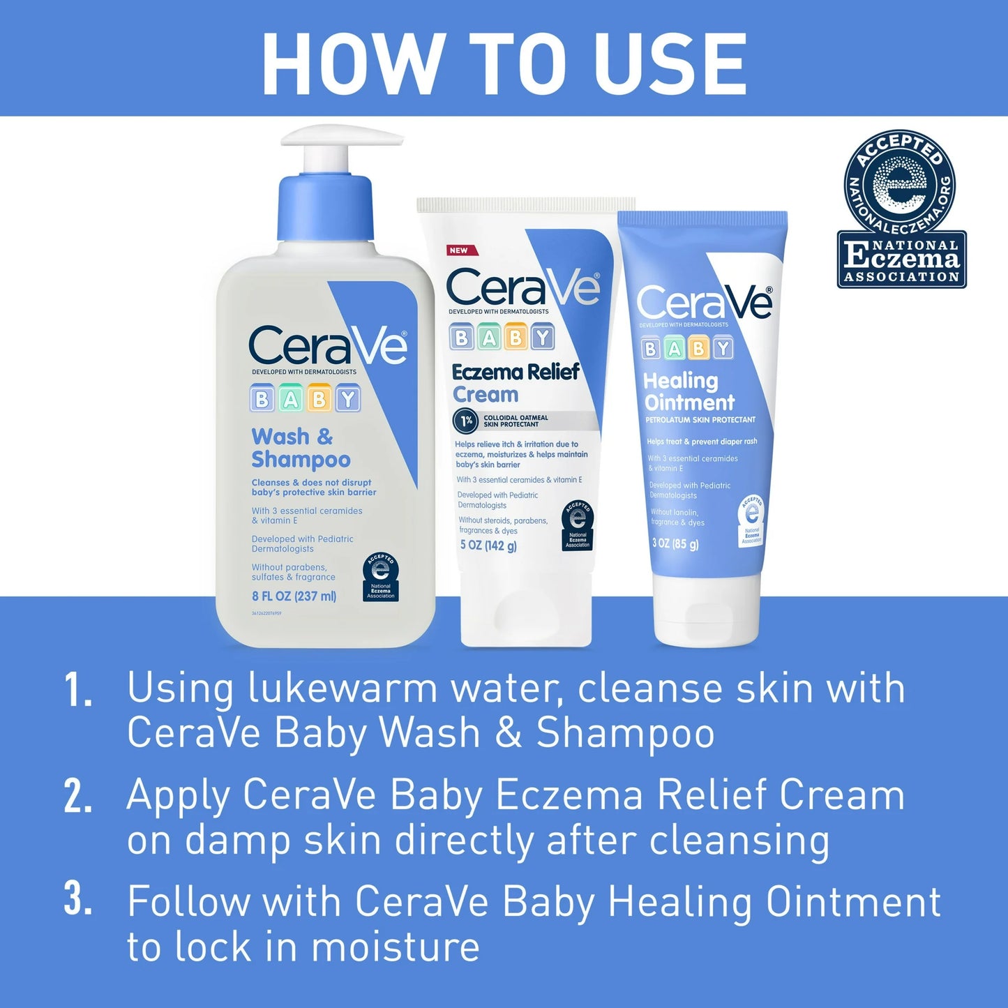 CeraVe Baby Eczema Cream - 5oz