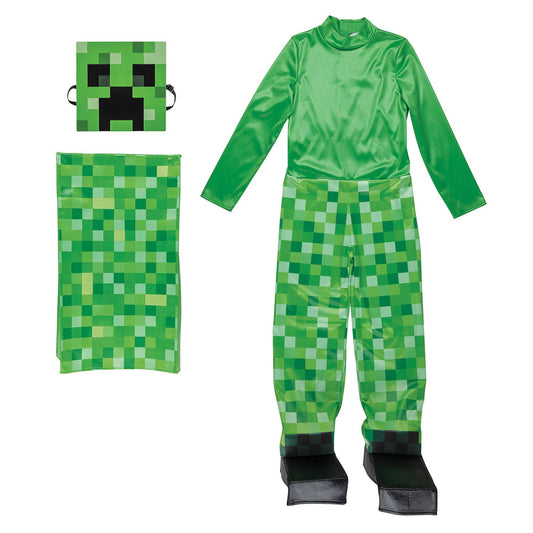 Minecraft Creeper Kids Deluxe Costume