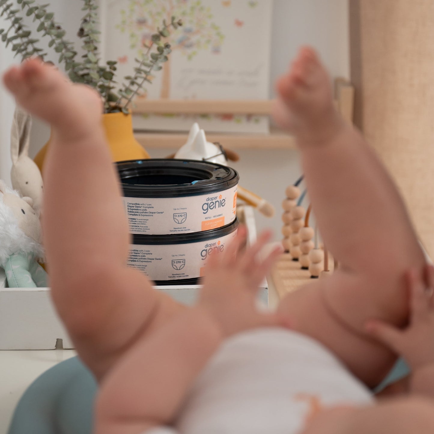 Diaper disposal product – convenient and practical item used for storing or managing baby diapers at home or on the go