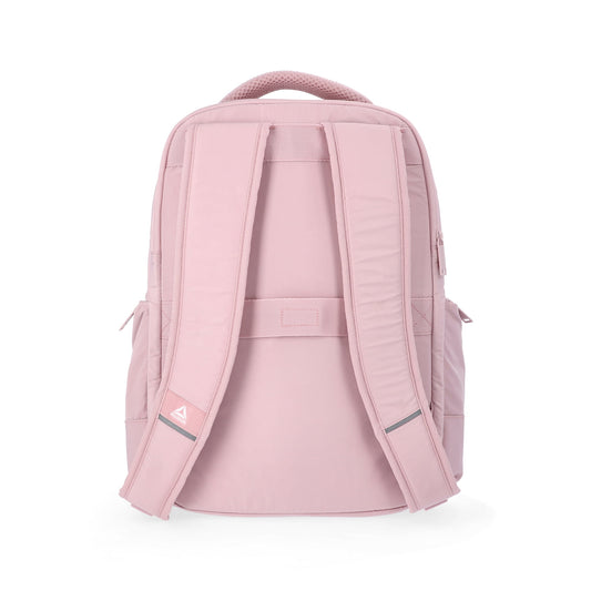 Modern laptop backpack with multiple storage compartments and comfortable padded shoulder straps
