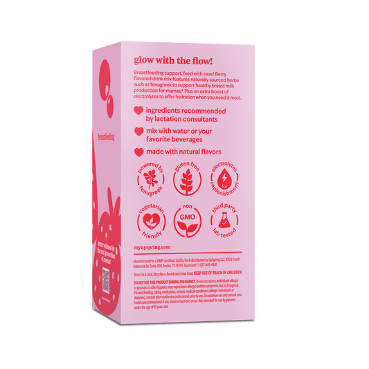 Lactation support drink mix - designed to help breastfeeding moms with nourishment and milk production