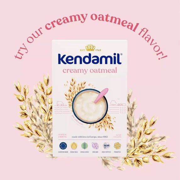 (6 pack) Kendamil Banana Creamy Oatmeal Cereal - 8oz