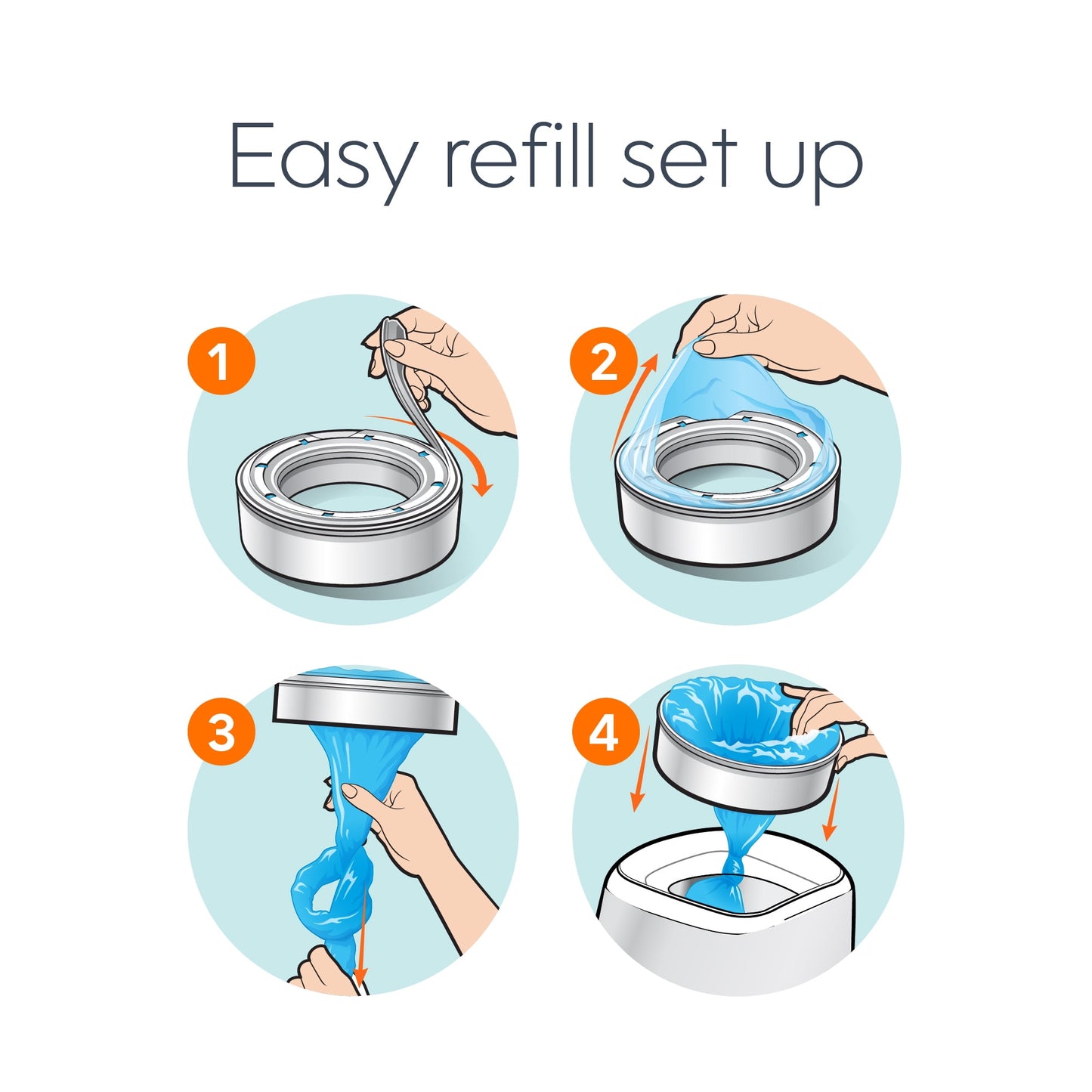 Diaper disposal product – convenient and practical item used for storing or managing baby diapers at home or on the go