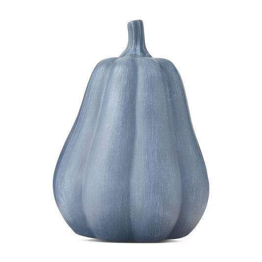 Clay Jack-o-Lantern Tabletop Fall Halloween Decor, Gray, by Way To Celebrate