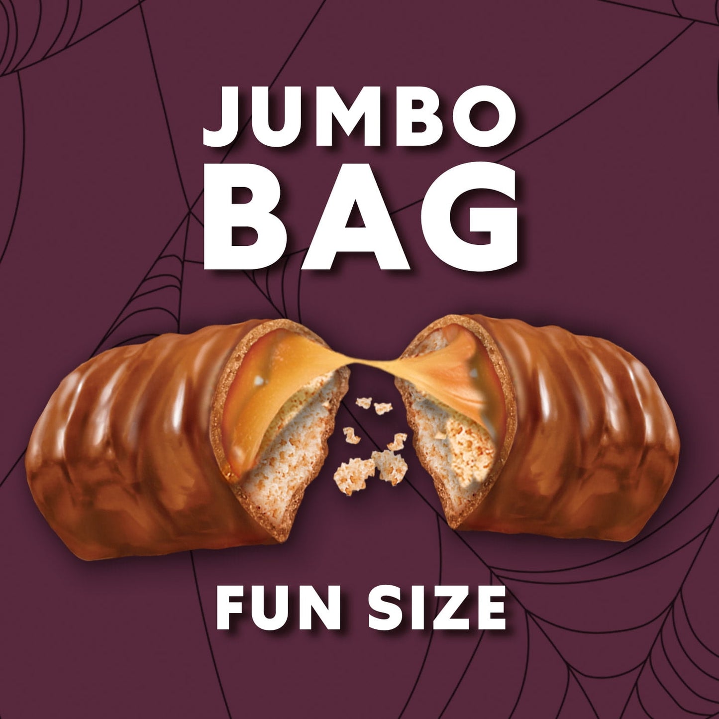 Twix Fun Size Halloween Chocolate Candy Bars - 18.28oz Bag