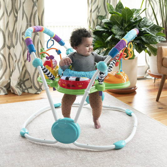 Baby activity jumper – engaging play item designed to encourage movement, exploration, and sensory development for little ones