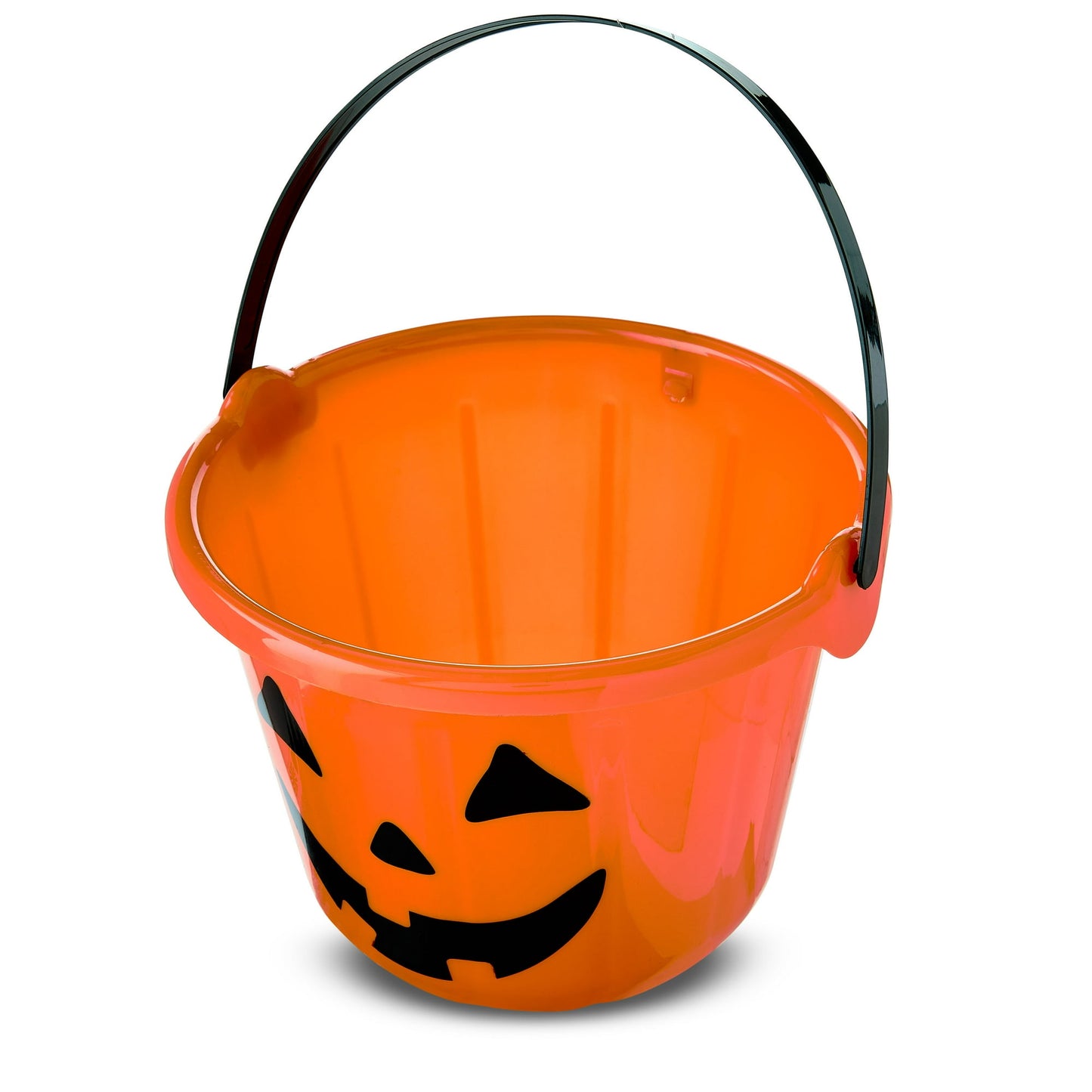 Orange Pumpkin Trick-or-Treat Bucket - 12-inch Light-Up Candy Pail, Halloween by Way To Celebrate