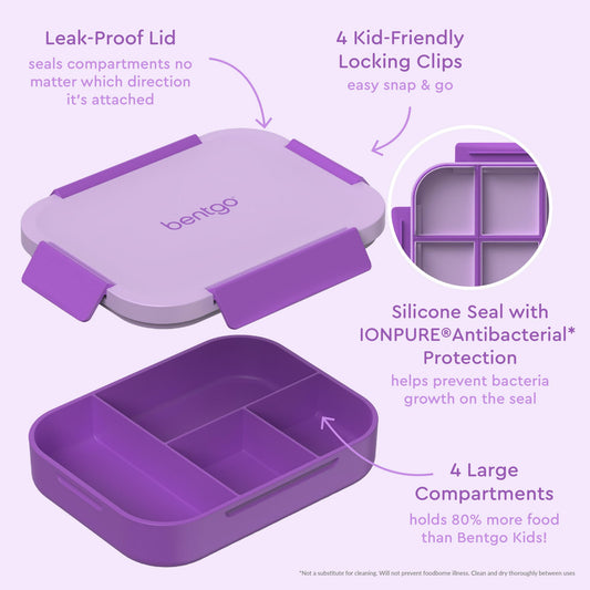 Bentgo Kids Snap Go Leak-Proof Lunch Box