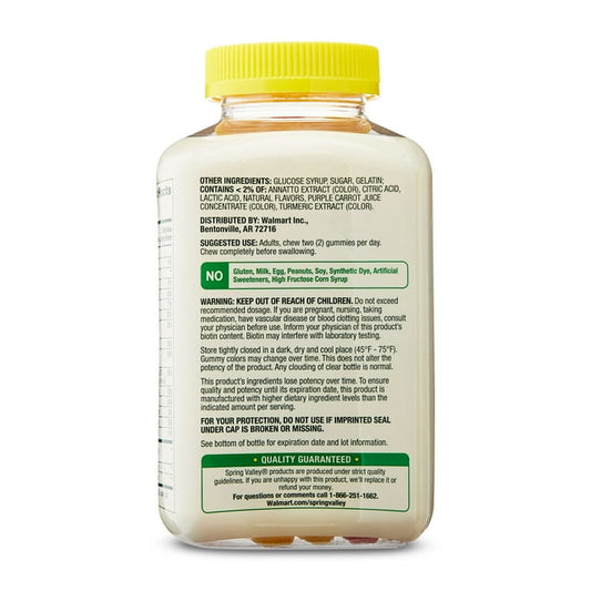 Spring Valley Prenatal Multivitamin Gummies with DHA and Folic Acid, 190 Count