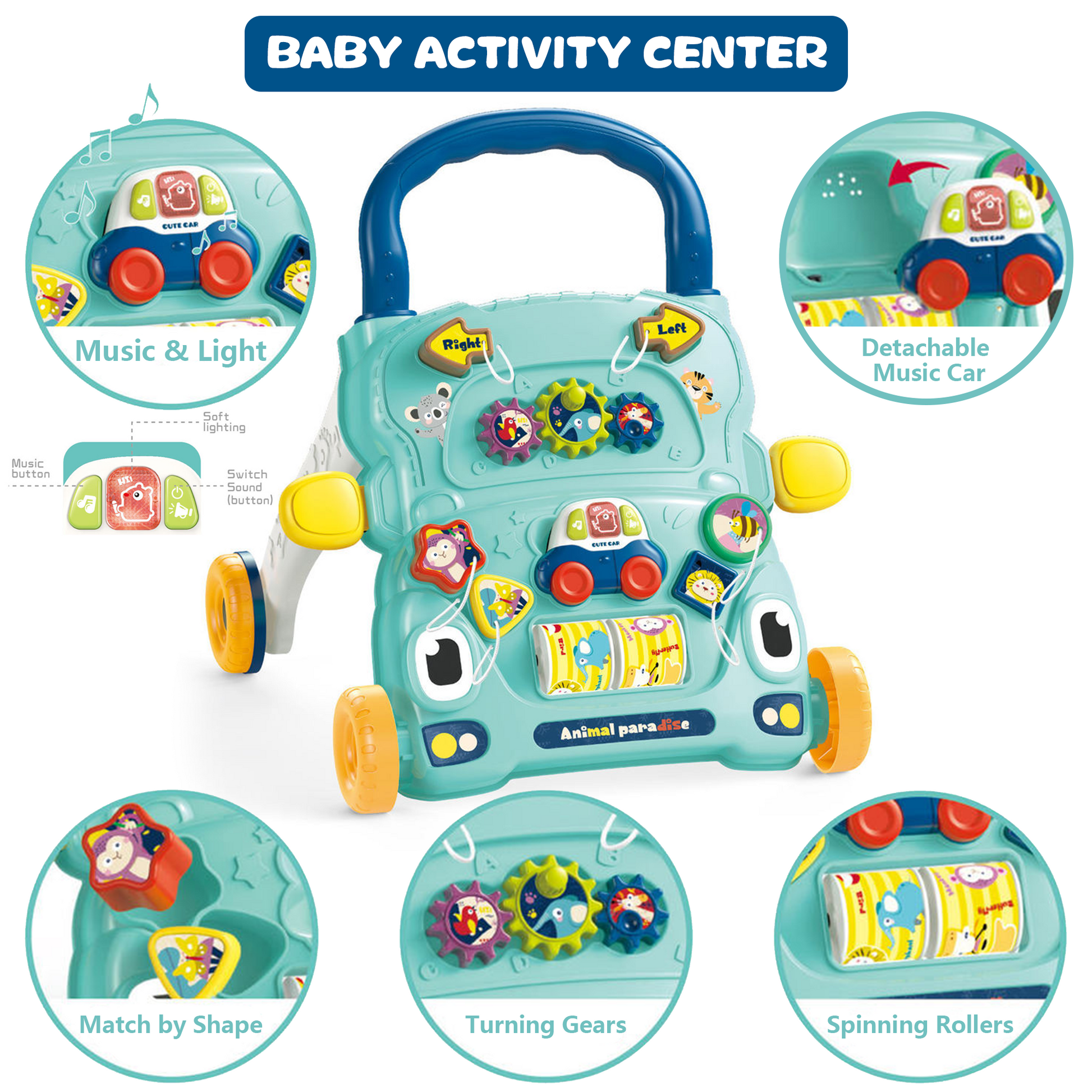 Baby Activity Walker – created to encourage play, movement and early milestone discovery for growing little ones
