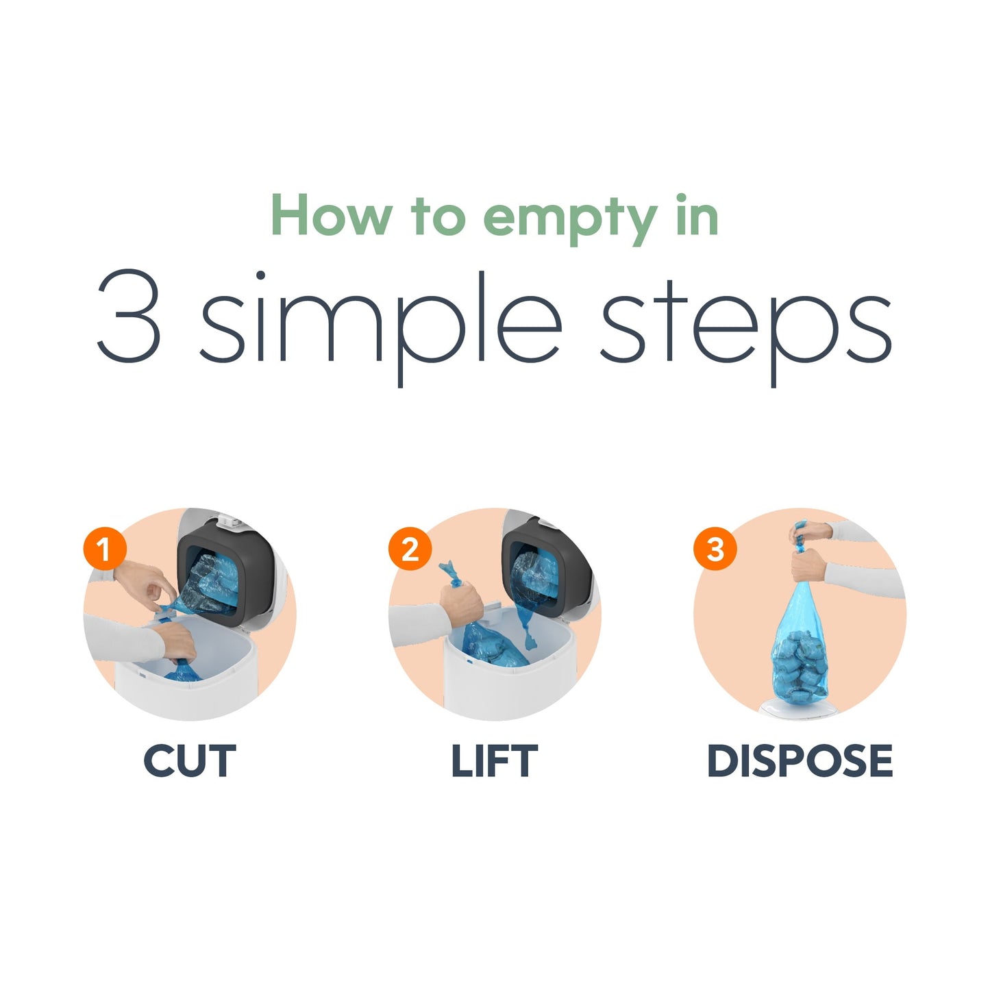 Diaper disposal product – convenient and practical item used for storing or managing baby diapers at home or on the go