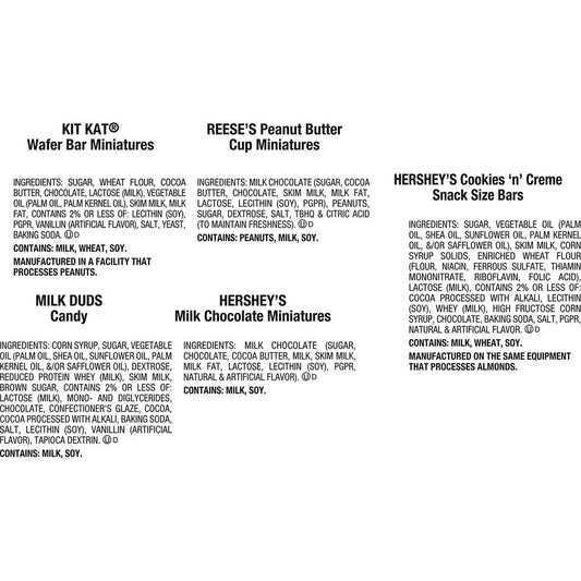 HERSHEY'S Halloween Assorted Flavored Candy, 210 pcs.