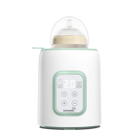 Baby bottle warmer/sterilizer – feeding essential designed to safely warm and sanitize bottles and baby food