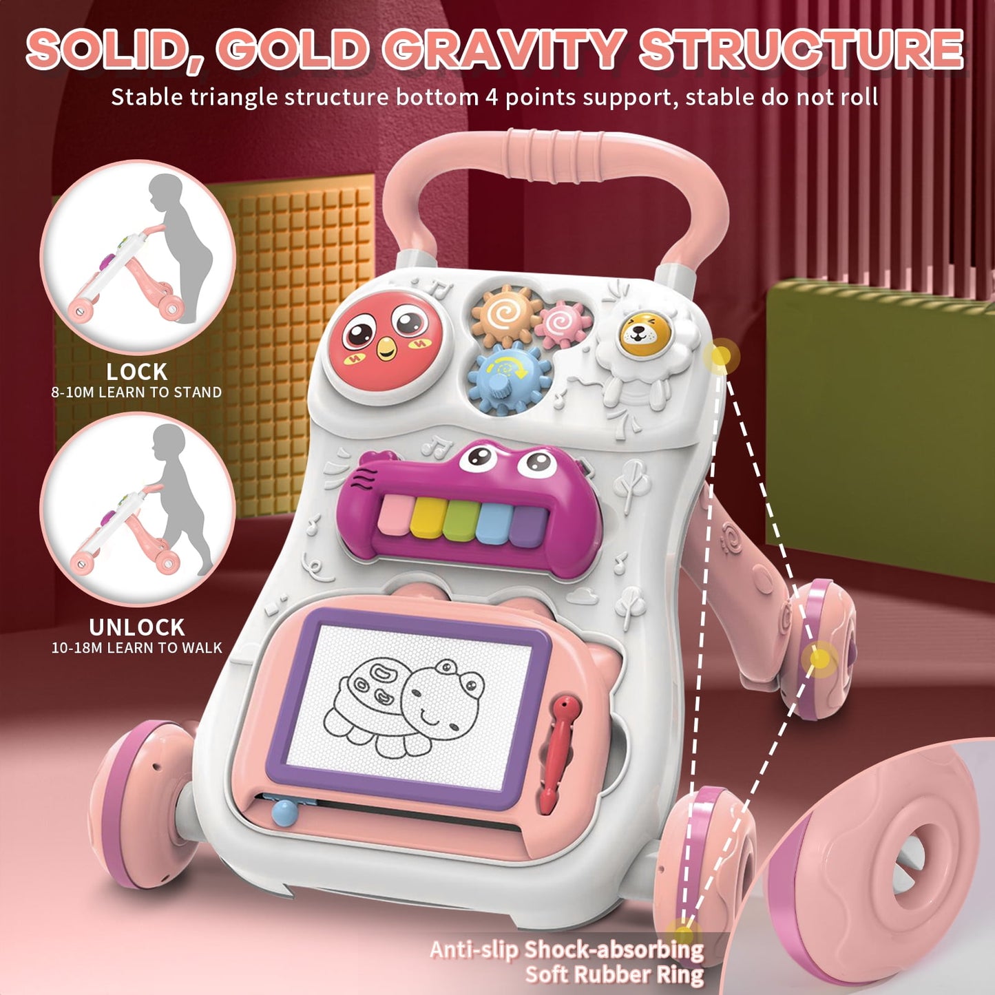 Baby Activity Walker – created to encourage play, movement and early milestone discovery for growing little ones