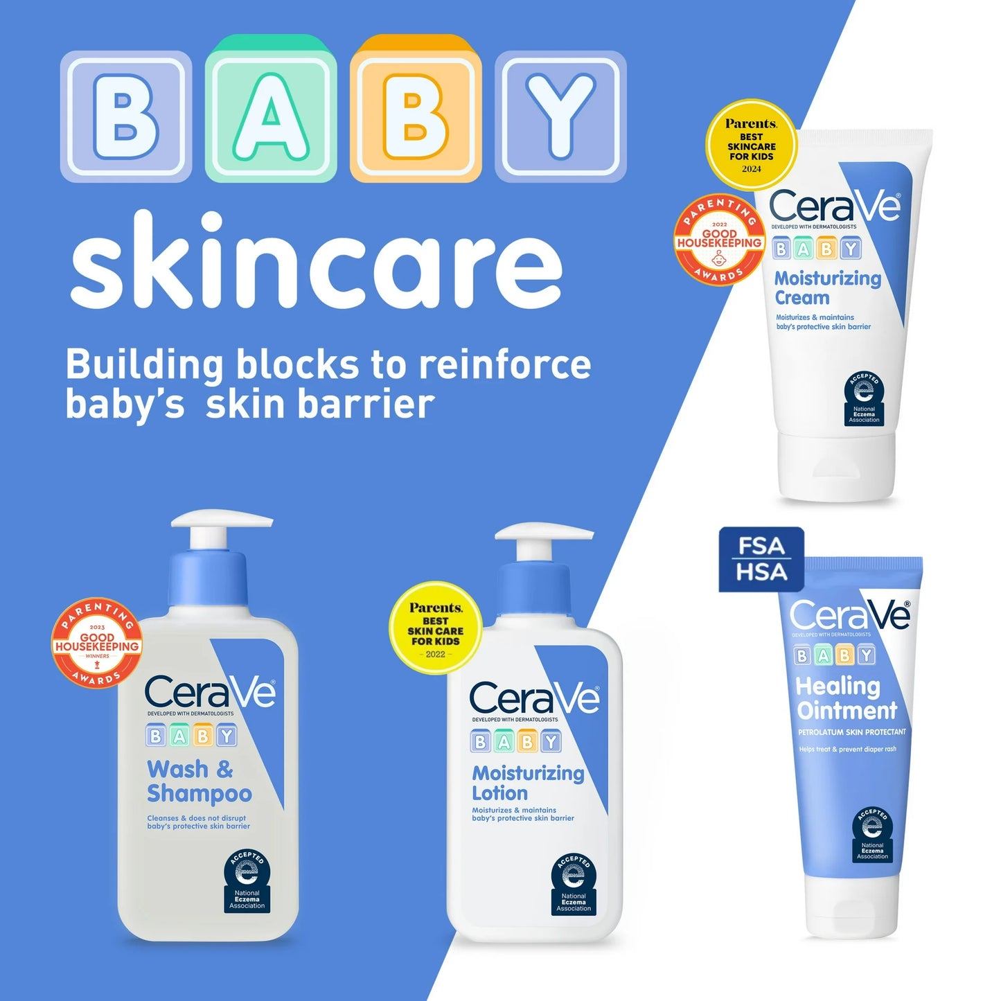 CeraVe Baby Body Gentle Moisturizing Body Lotion Fragrance-Free - 8oz