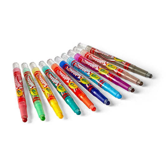 Crayola Mini-Twistables Crayons, 10 Count, Assorted Colors