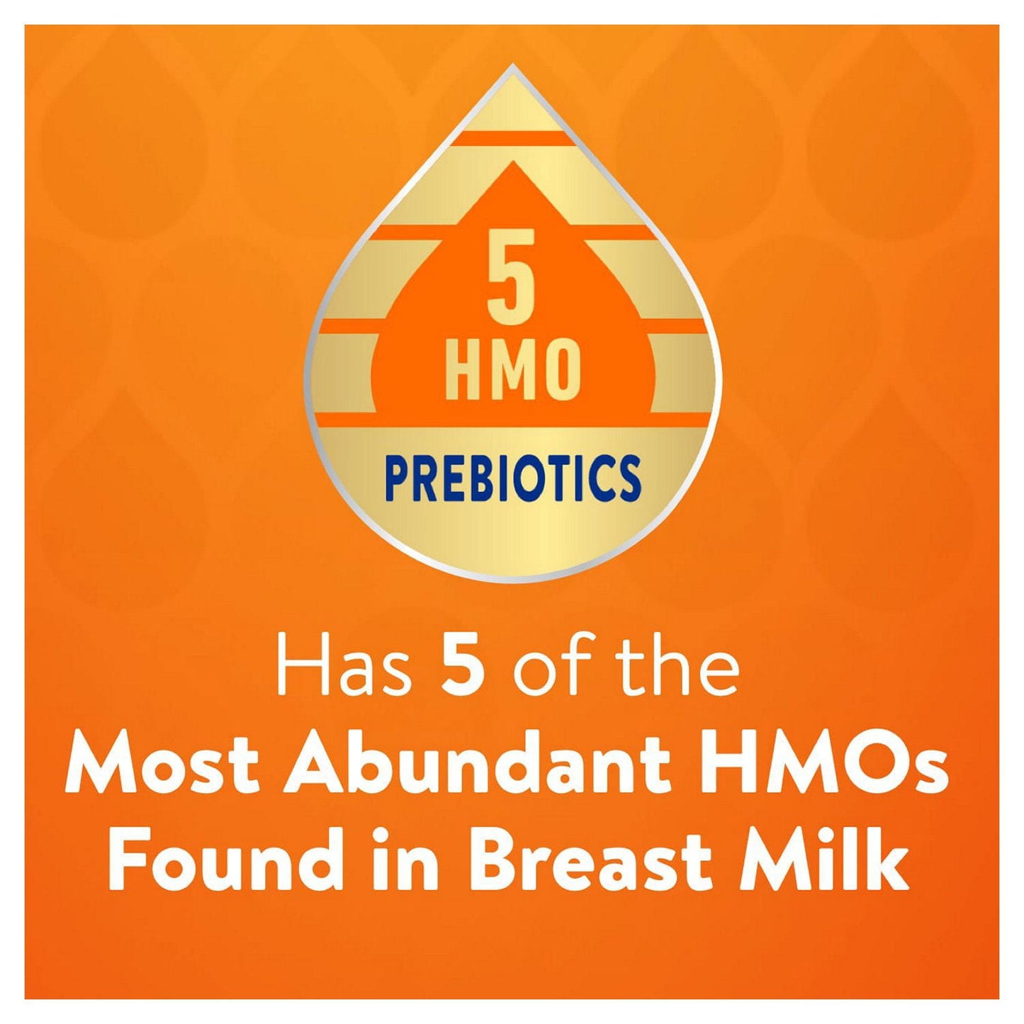 Product image displaying written details and features about baby formula