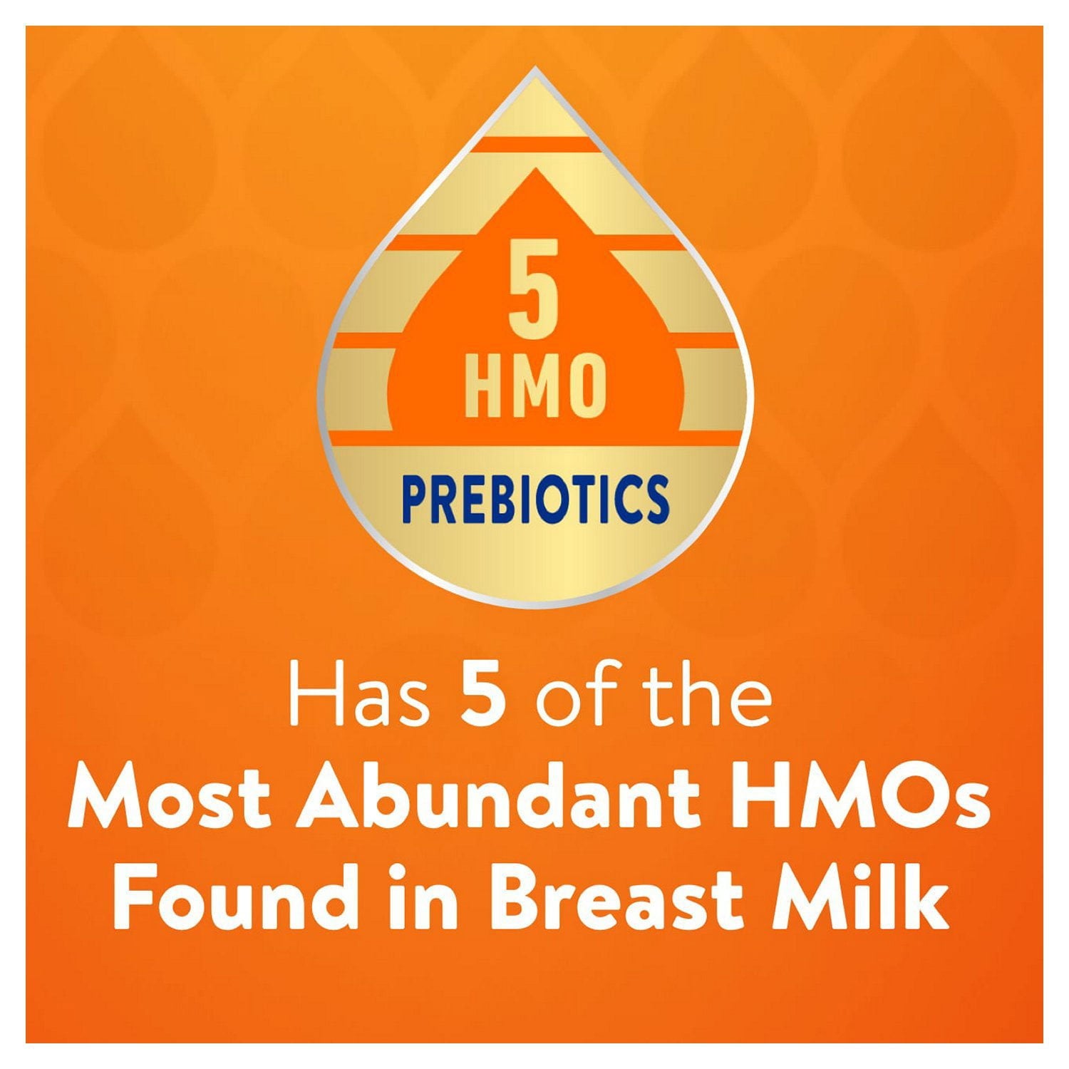 Product image displaying written details and features about baby formula