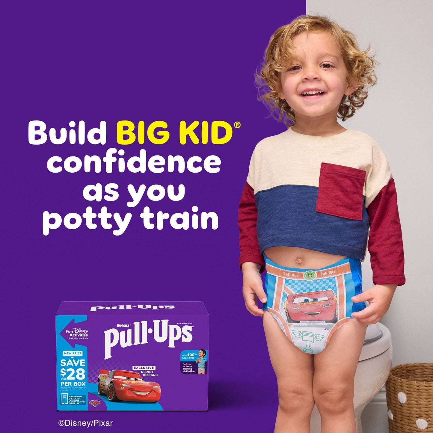 Huggies Pull-Ups Training Pants for Boys, Sizes 2T-6T