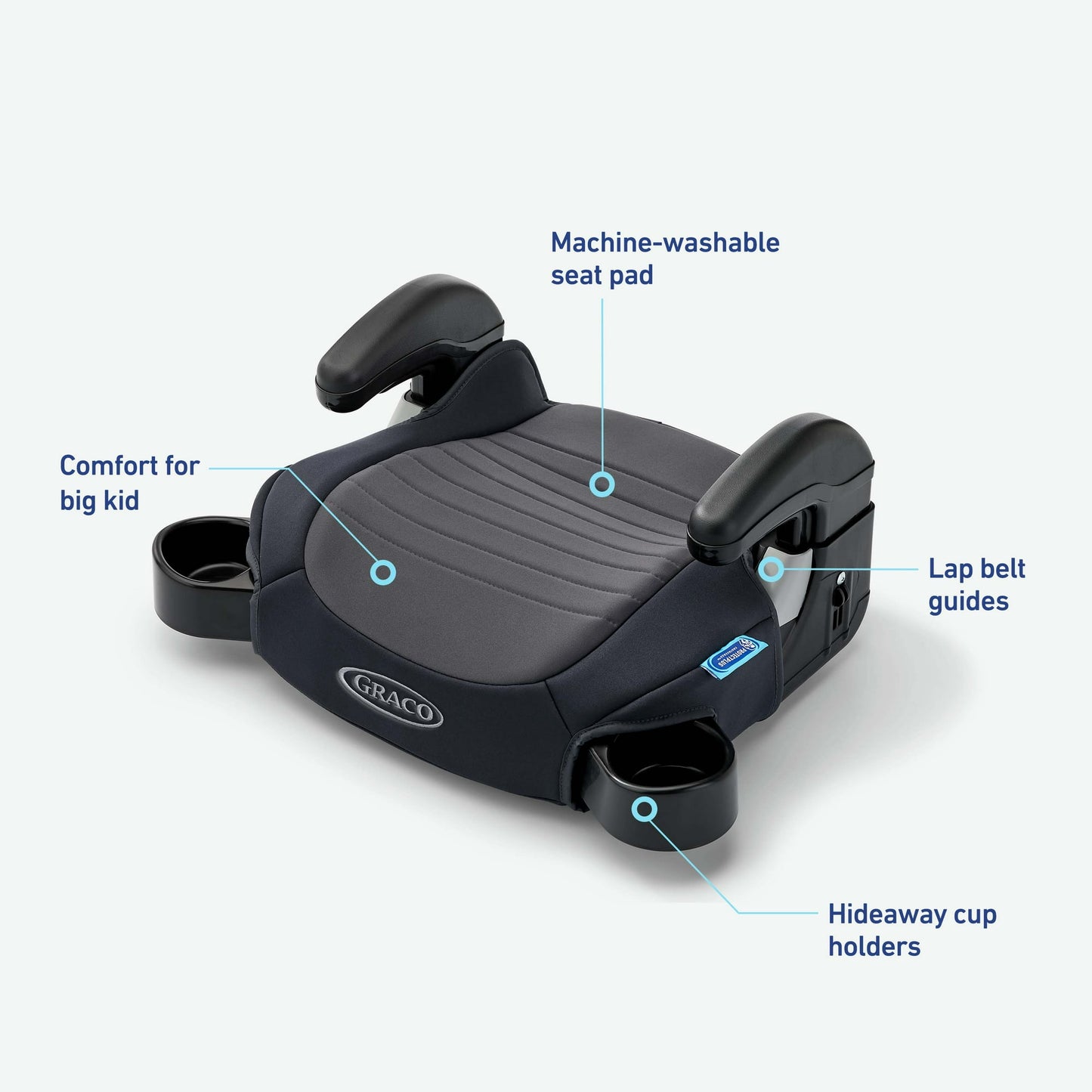 Graco Turbobooster 2.0 Backless Forward Facing Booster Seat, Kent