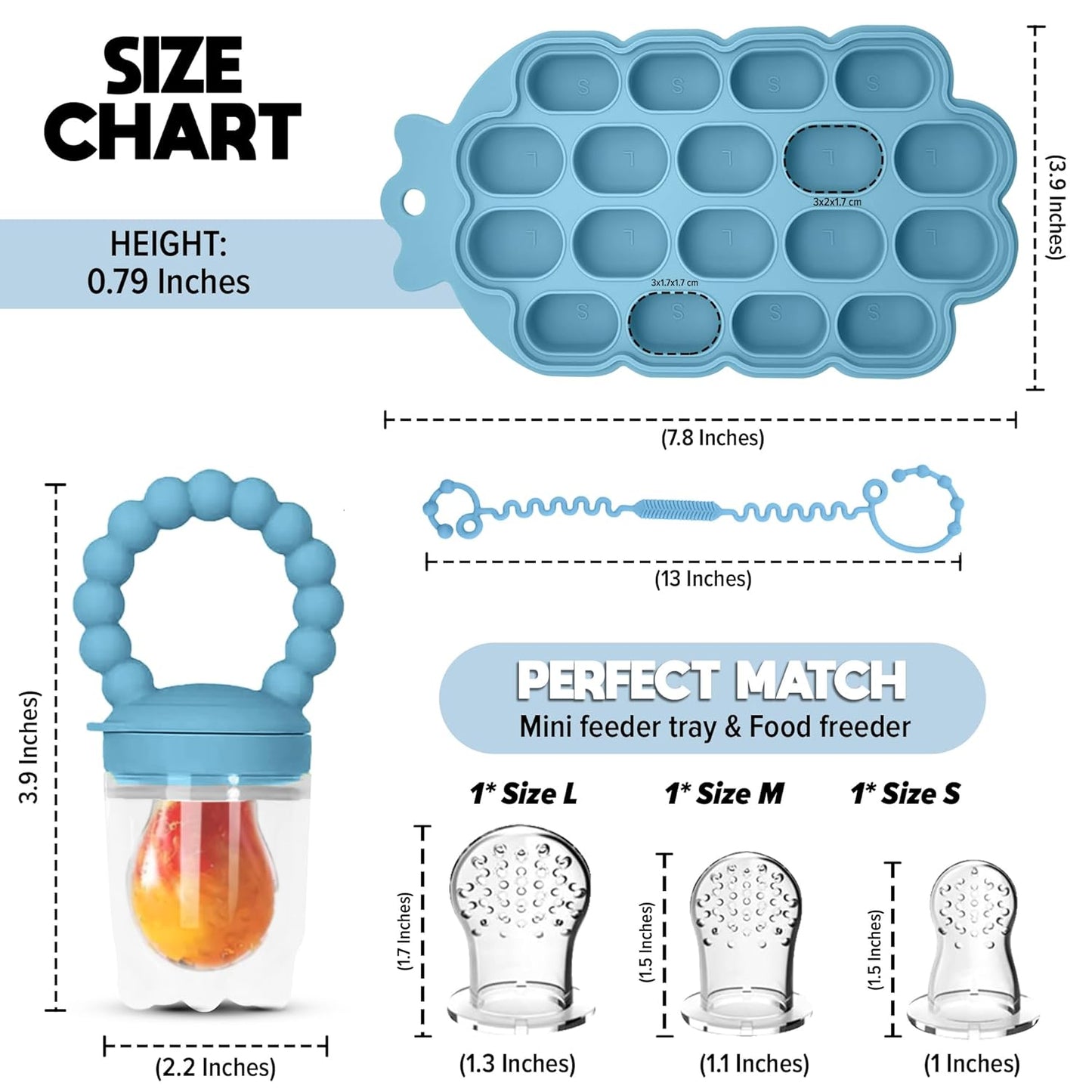 O’doe Silicone Baby Popsicle Feeder with Teether Nipples – Safe, BPA-Free
