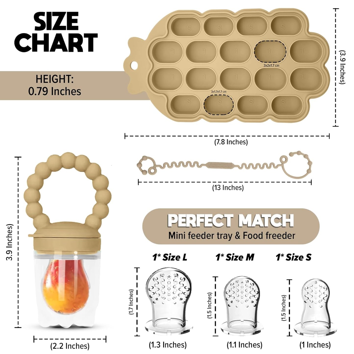 O’doe Silicone Baby Popsicle Feeder with Teether Nipples – Safe, BPA-Free