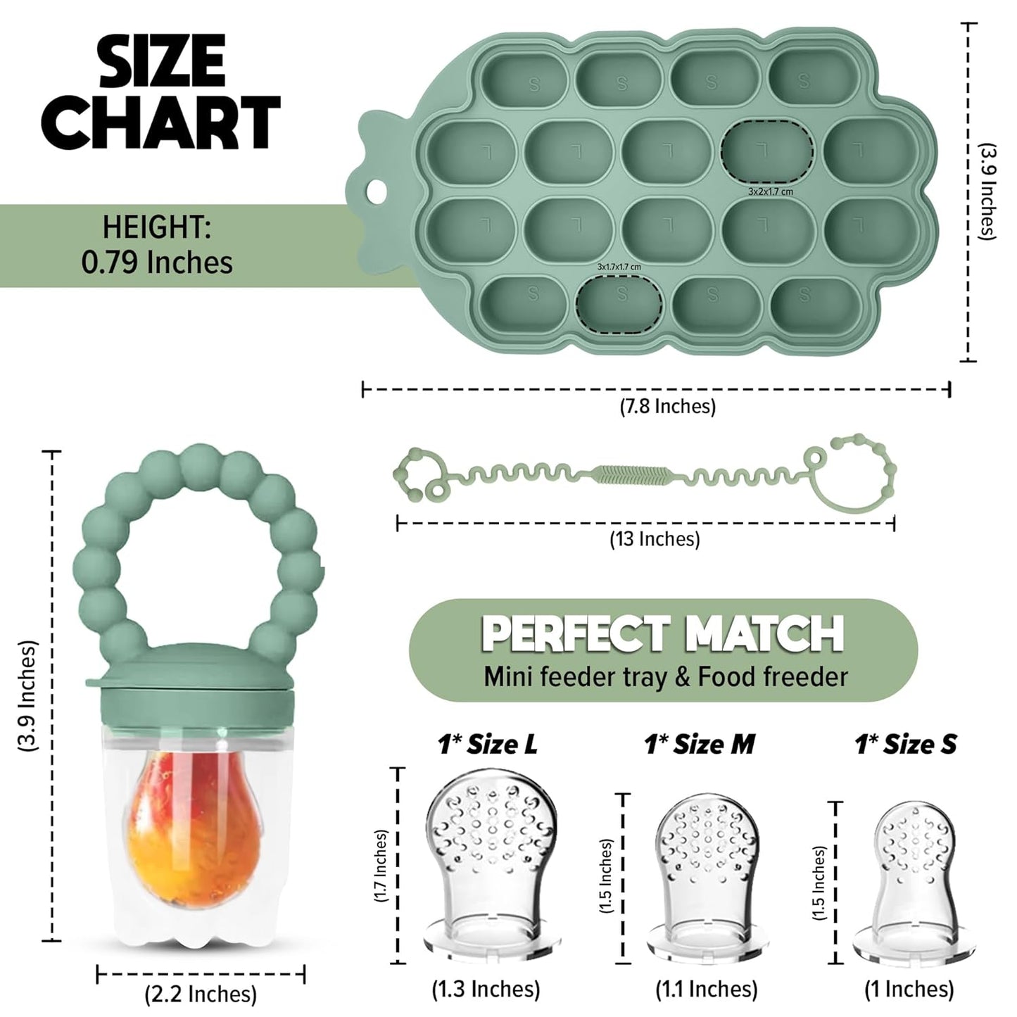 O’doe Silicone Baby Popsicle Feeder with Teether Nipples – Safe, BPA-Free