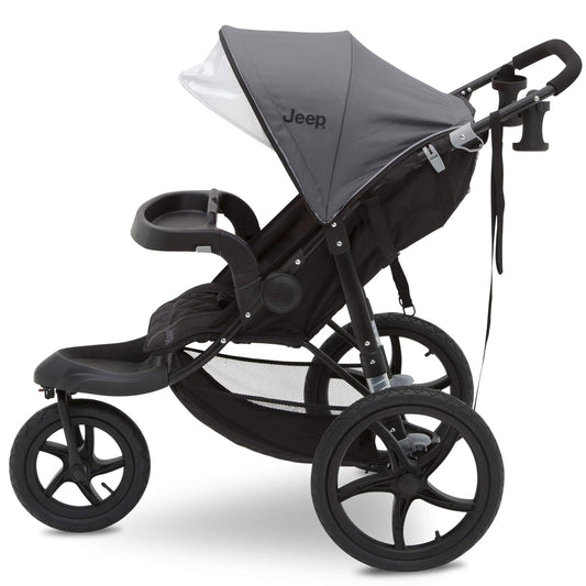 Jogging stroller – rugged all-terrain stroller for babies and toddlers, ideal for outdoor runs, walks, and active family outings