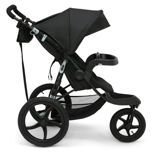 Jogging stroller – rugged all-terrain stroller for babies and toddlers, ideal for outdoor runs, walks, and active family outings
