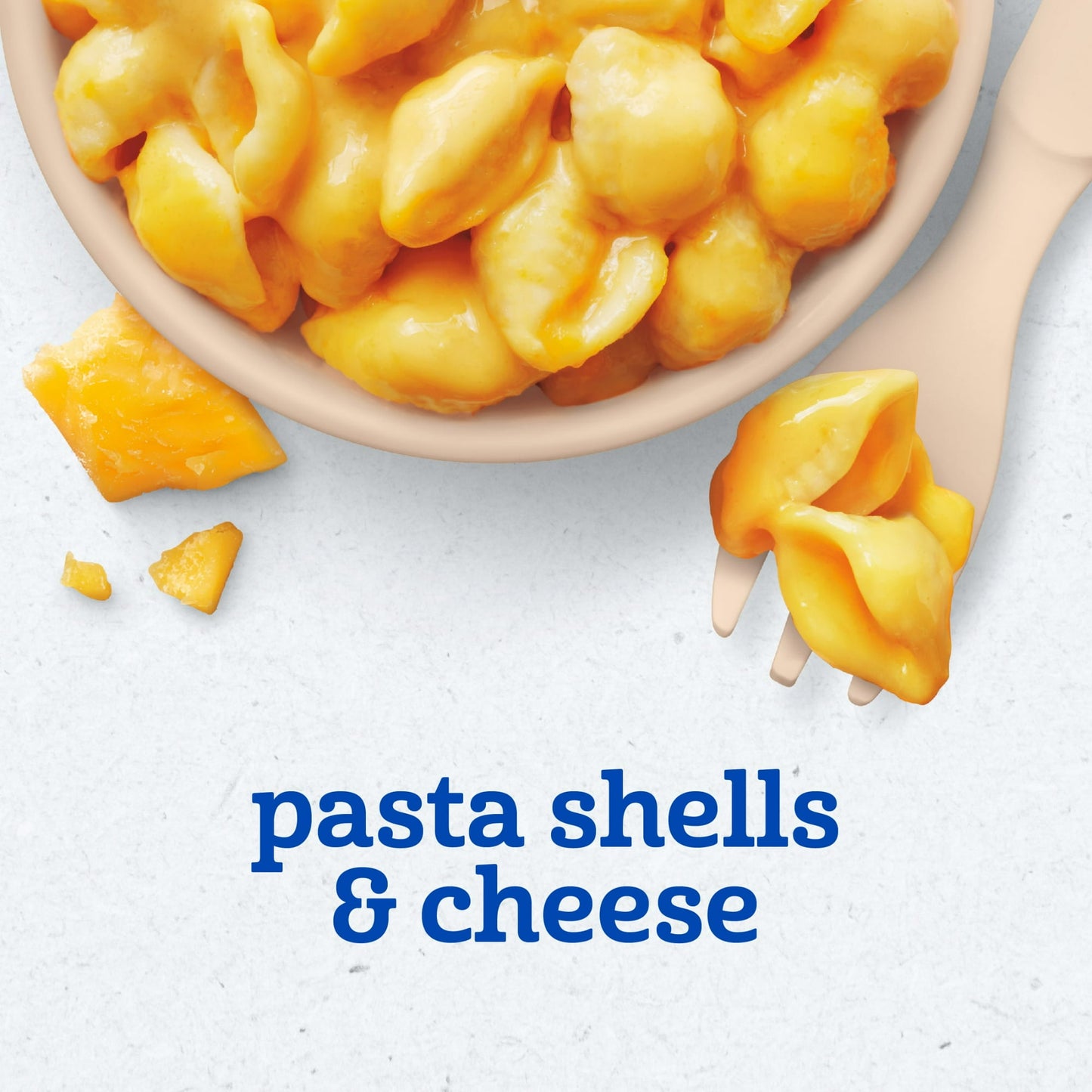 Gerber Toddler Food for Baby, Pasta Shells and Cheese Toddler Meal, 6 oz Tray