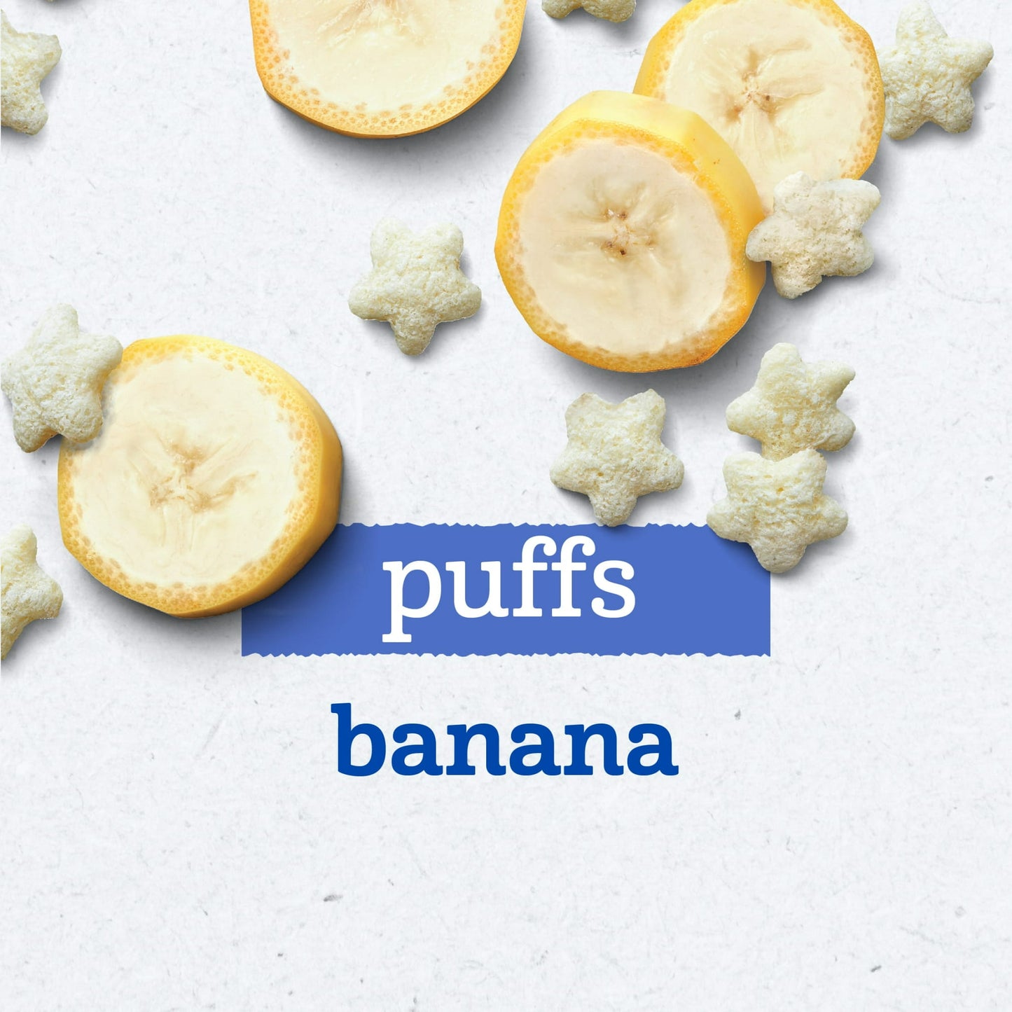 Gerber Stage 3 Baby Snacks, Banana Puffs, Puffed Grain Snack, Baby Led Feeding 1.48 oz