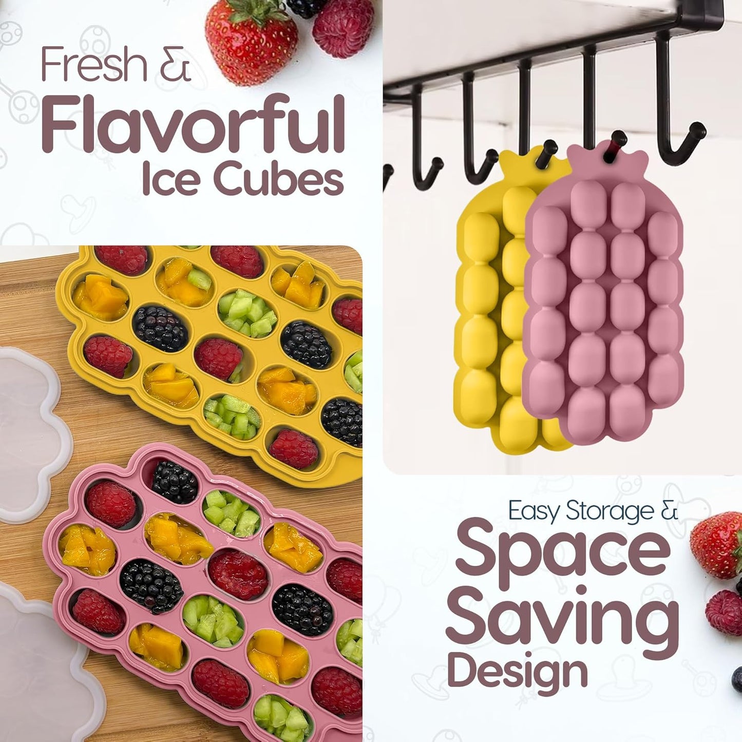 O’doe Baby Food Freezer Trays