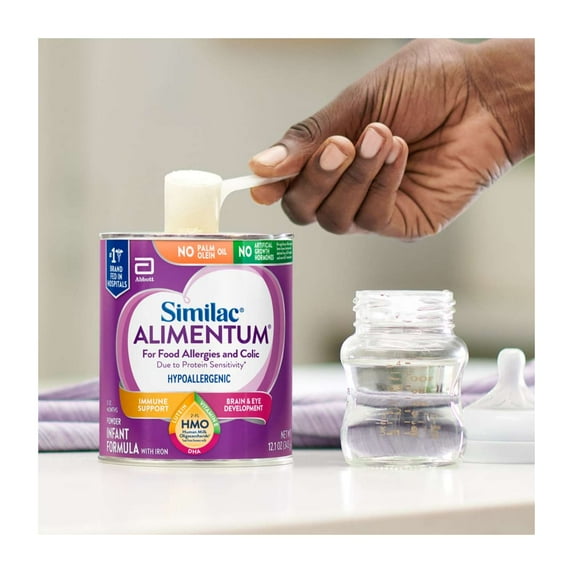 Similac Alimentum With 2 FL HMO, Baby Formula Powder, 12.1-oz Can
