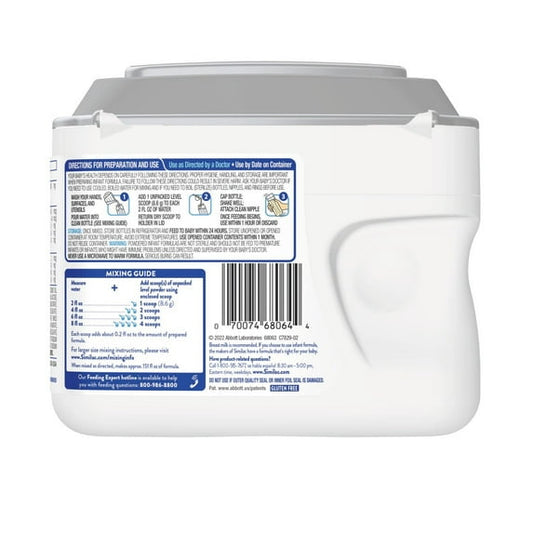 Similac 360 Total Care Baby Formula Powder, 20.6-oz Tub