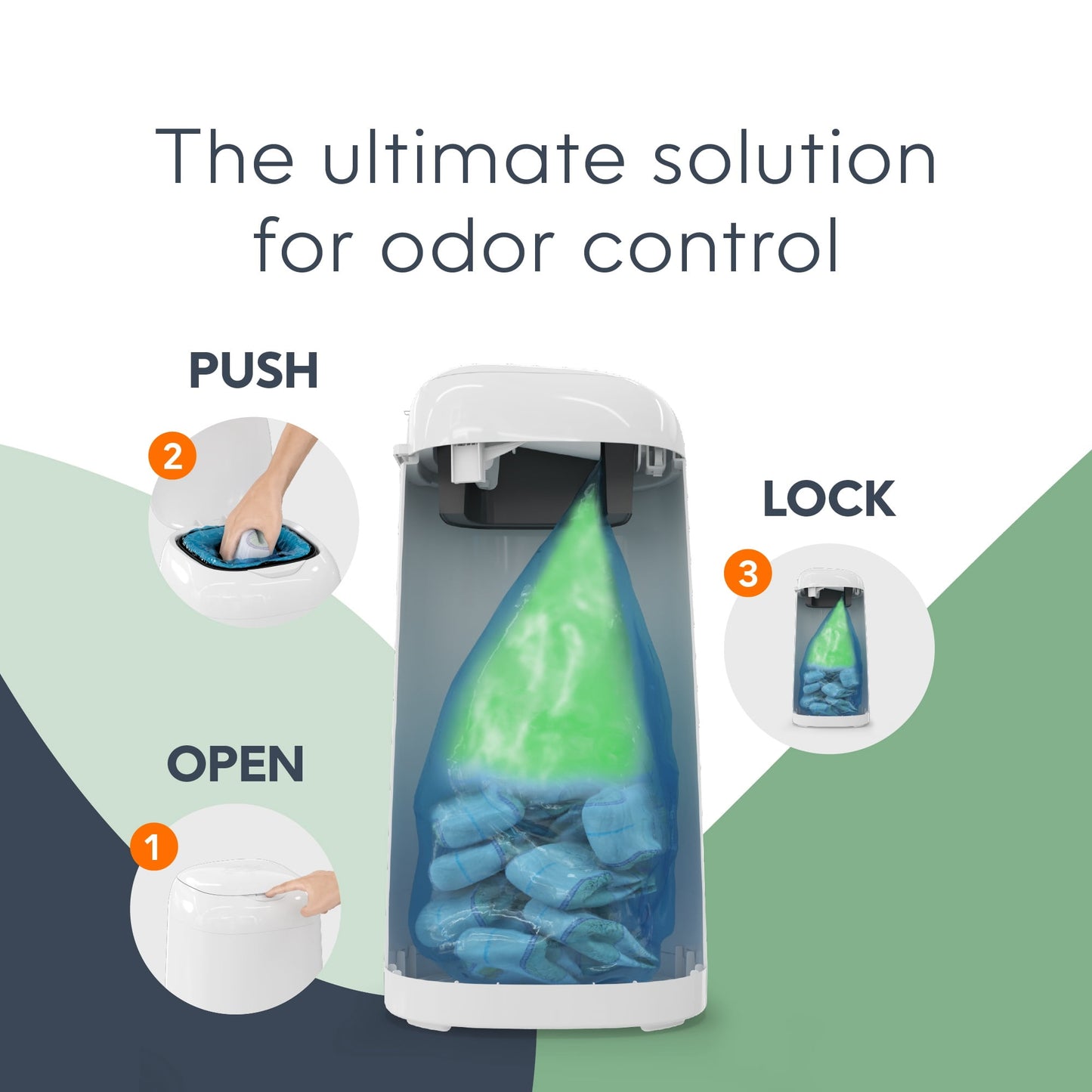 Diaper disposal product – convenient and practical item used for storing or managing baby diapers at home or on the go