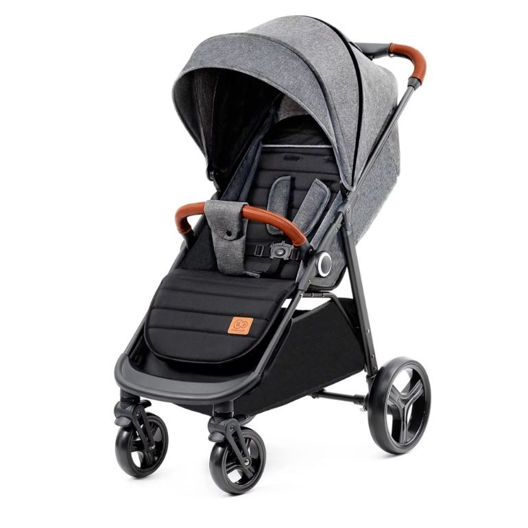 Kinderkraft stroller Grande PLUS 2022 grey (KSGRAN00GRY0000)-0