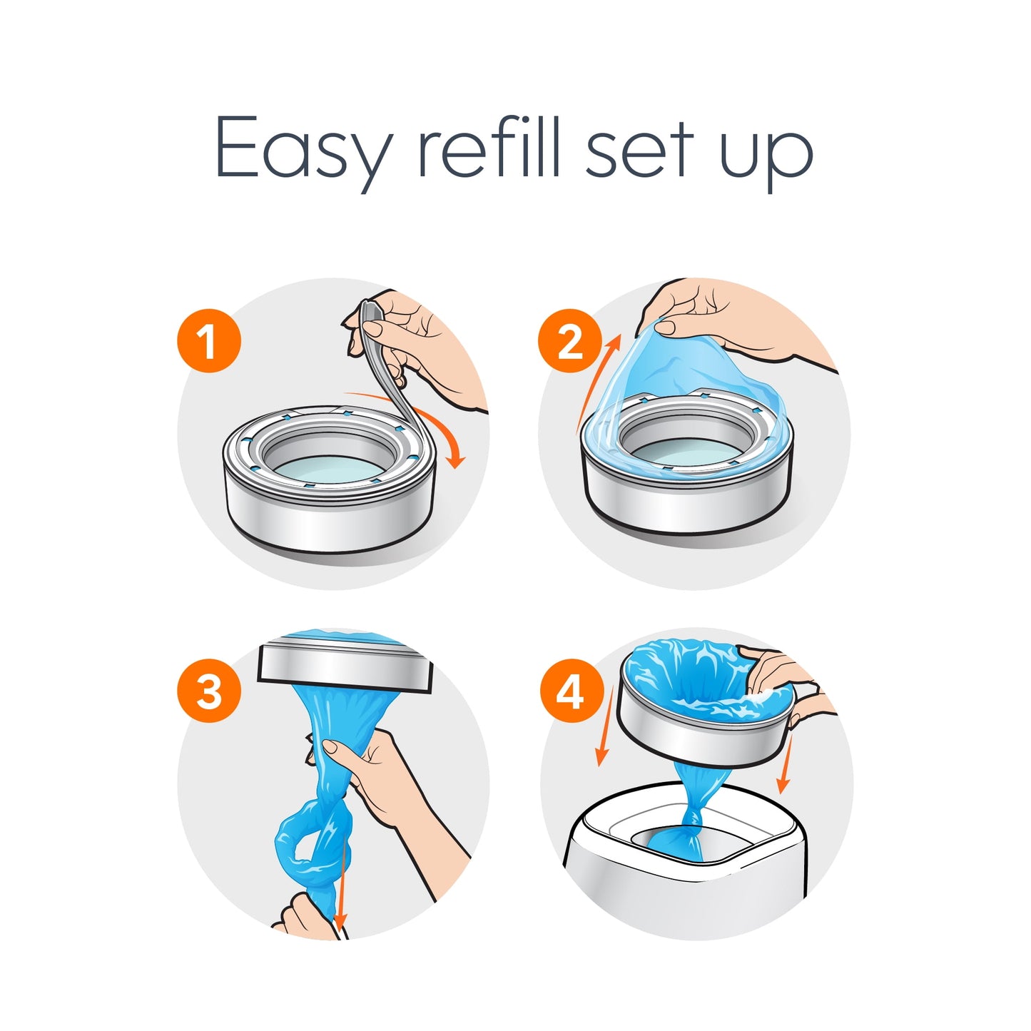 Diaper disposal product – convenient and practical item used for storing or managing baby diapers at home or on the go