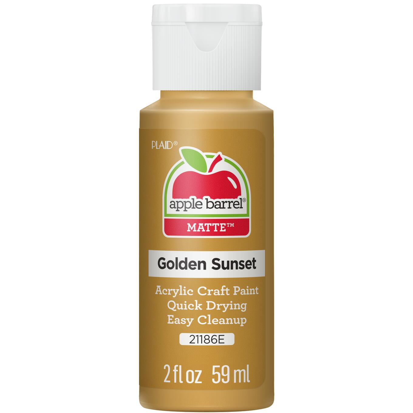 Apple Barrel Acrylic Craft Paint, Matte Finish, 2 fl oz