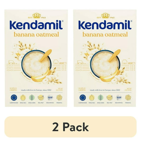 Baby cereal for infants and toddlers, creamy oatmeal with gentle texture, easy to digest and suitable for early feeding