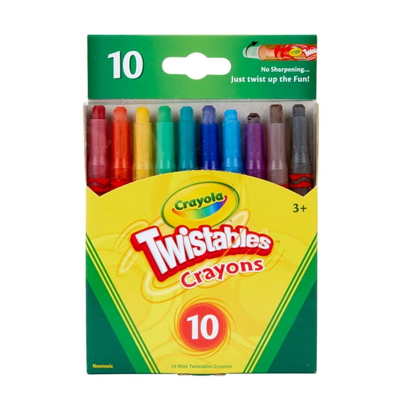 Color crayons for kids drawing and coloring