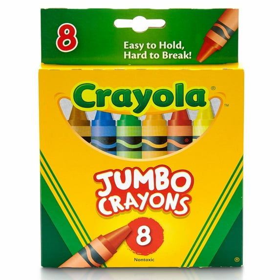 Color crayons for kids drawing and coloring