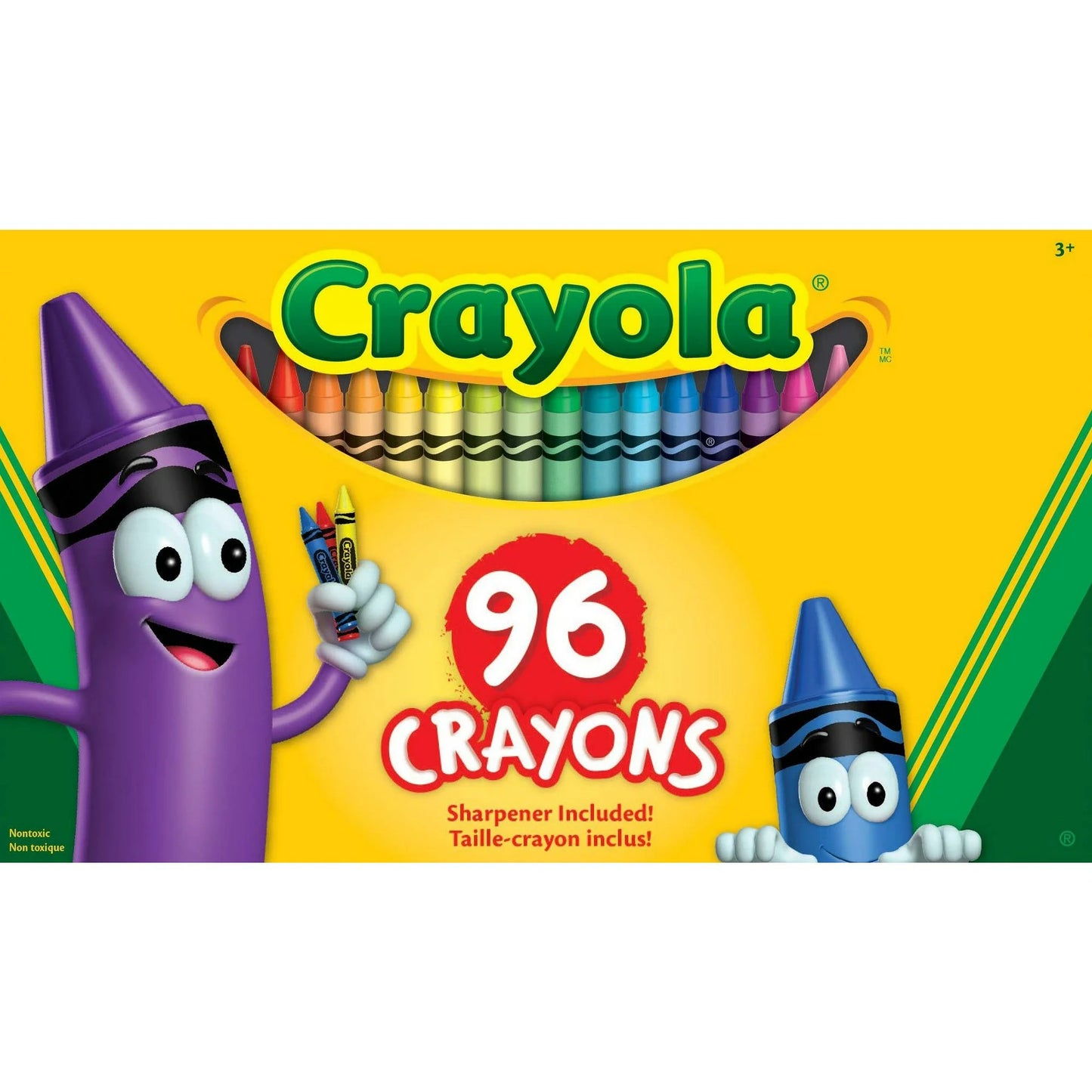 Color crayons for kids drawing and coloring