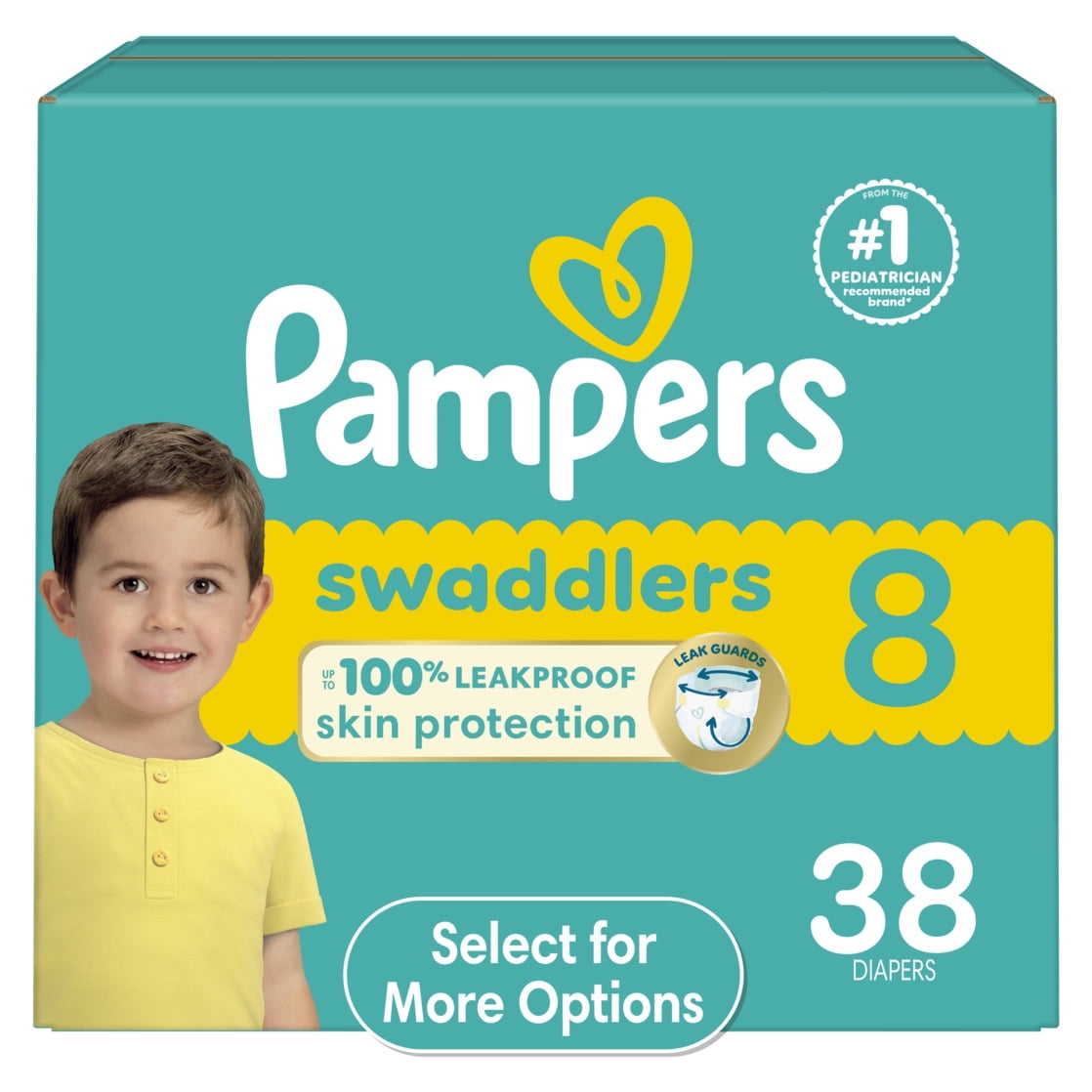 Disposable baby diapers for comfort and leak protection