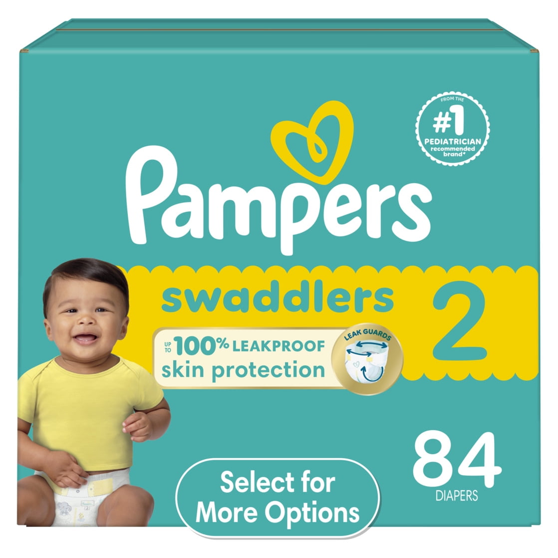 Disposable baby diapers for comfort and leak protection
